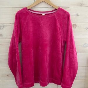 SO Brand Fleece Hot Pink Cozy and Warm Pajama Top and Sleepwear Top